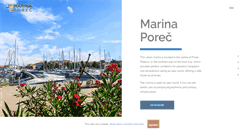 Desktop Screenshot of marinaporec.com